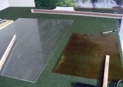 work process – stained glass