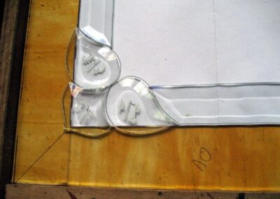 work process – stained glass