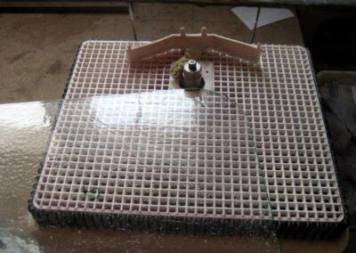 work process – stained glass