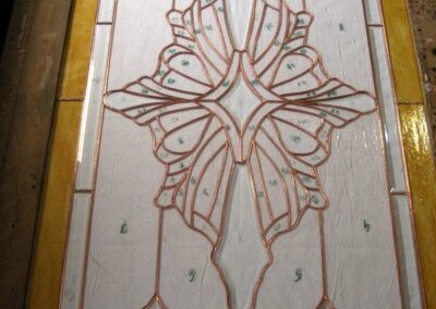 work process – stained glass