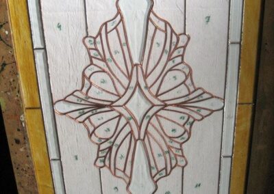 work process – stained glass