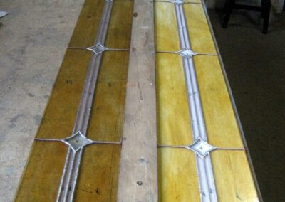 work process – stained glass