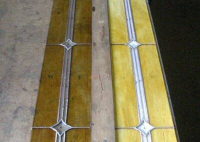 work process – stained glass