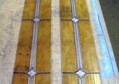work process – stained glass