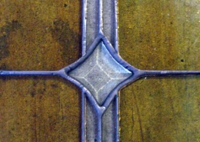 work process – stained glass