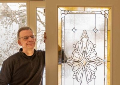work process – stained glass