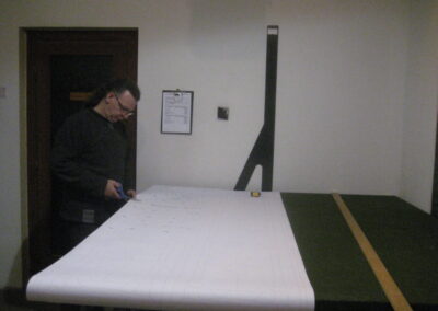 work process – stained glass