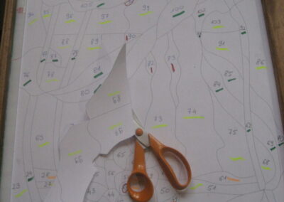 work process – stained glass