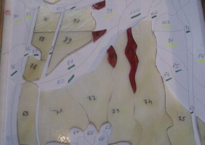 work process – stained glass