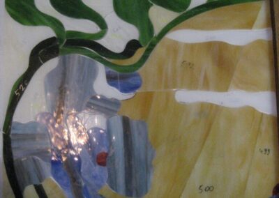 work process – stained glass