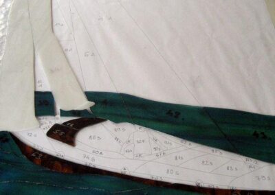 work process – stained glass