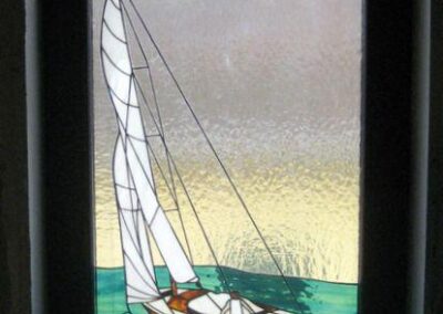 work process - stained glass